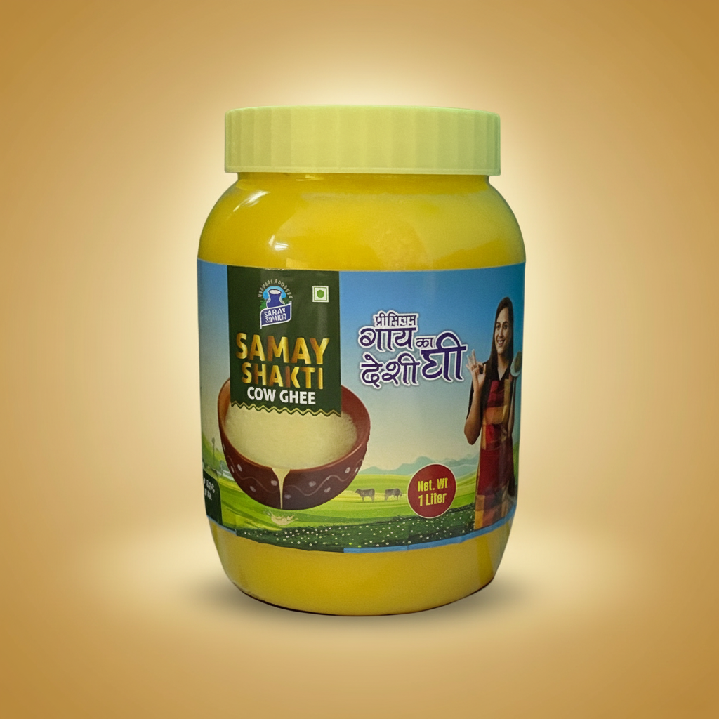 Samay Shakti Cow Ghee – समय शक्ति गाय का घी | 1 Liter